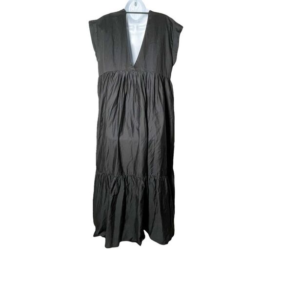 ENRICA black maxi dress Made in Japan one size fits all NWT - Picture 2 of 11